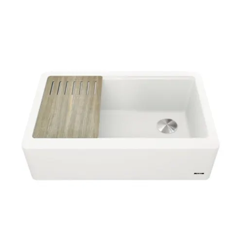 KGF1-33-WHITE 그라나이트 싱크볼 (소배수구/미국규격)